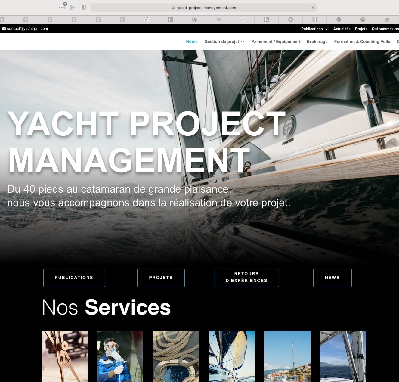 Yacht Project Management (Wordpress)