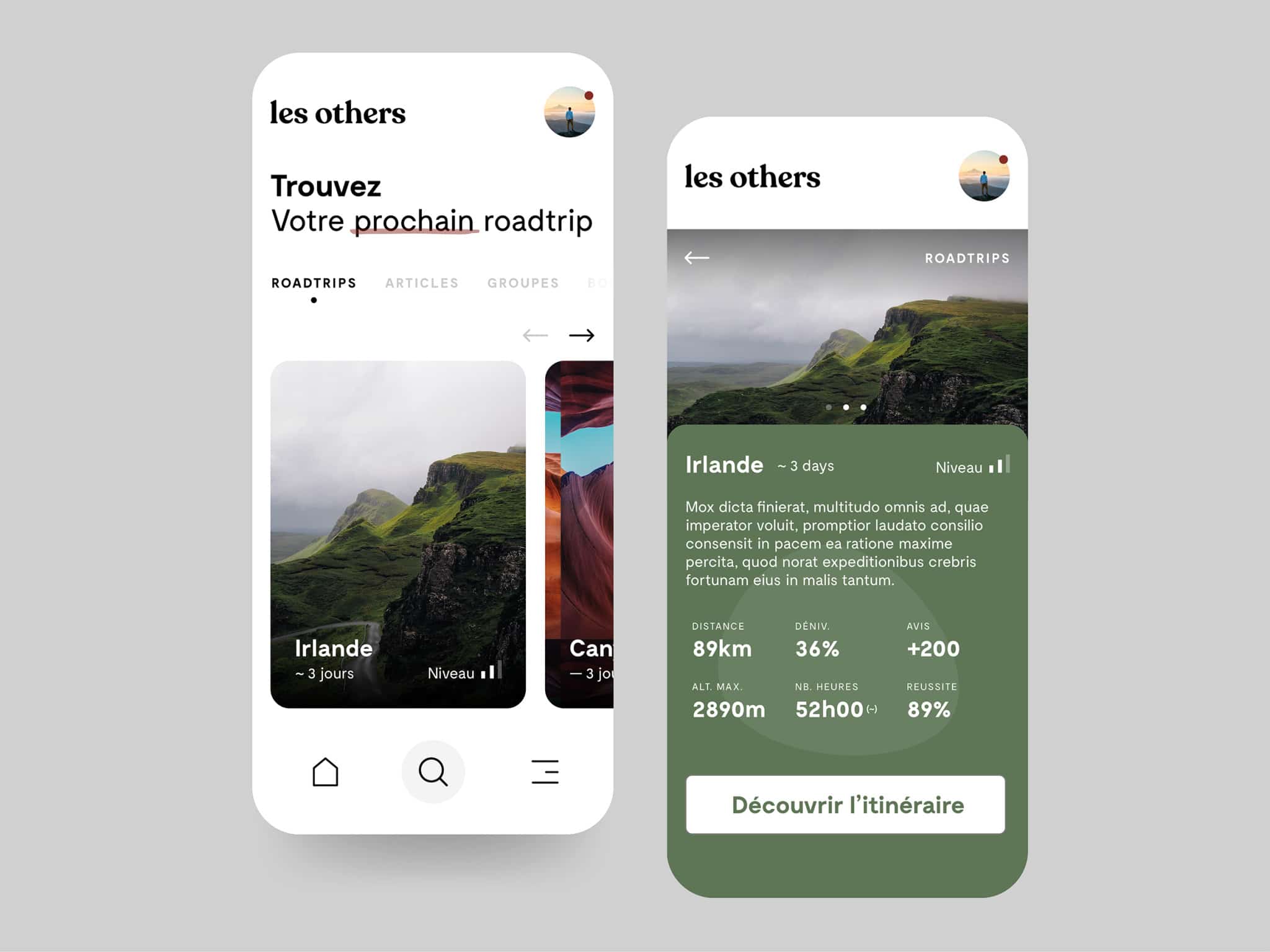 Roadtrips App