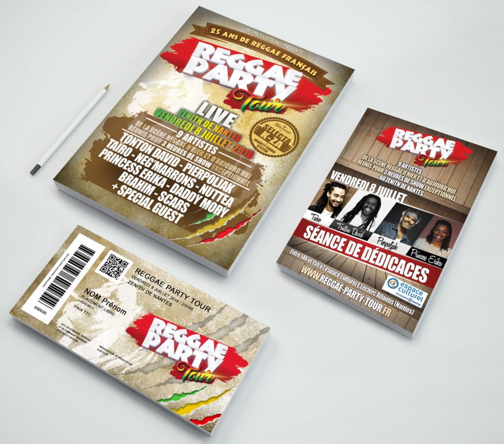 Pack événementiel - Reggae Party Tour