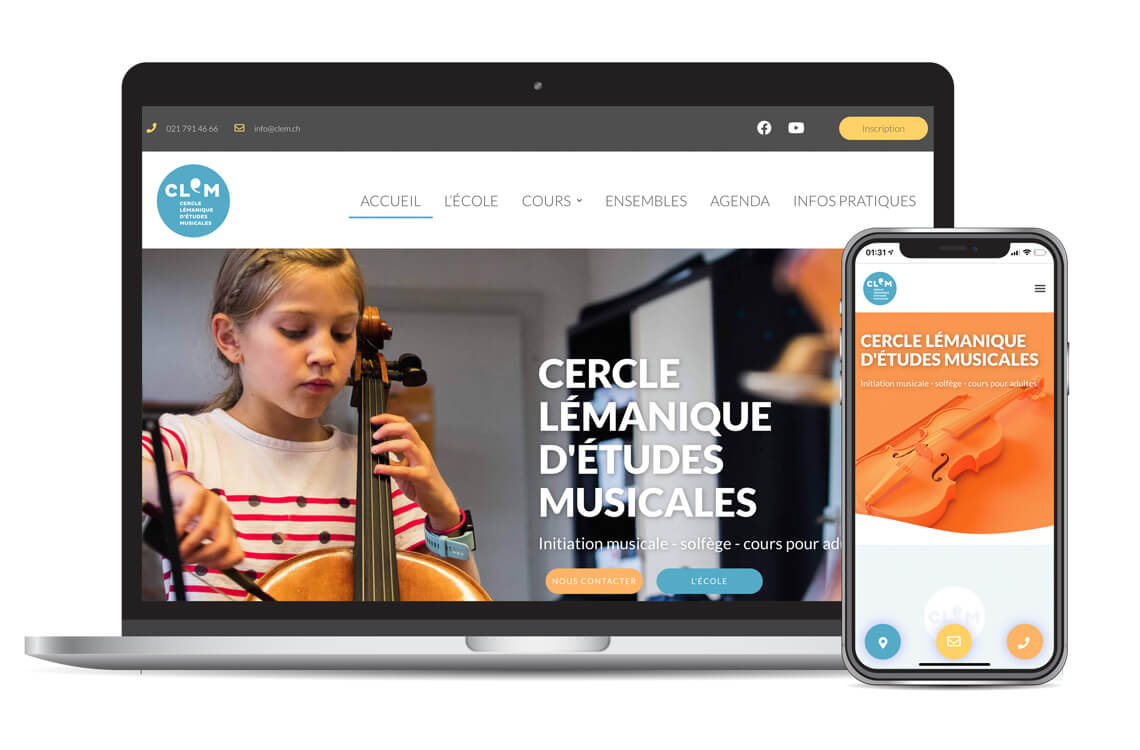 Site web CLEM