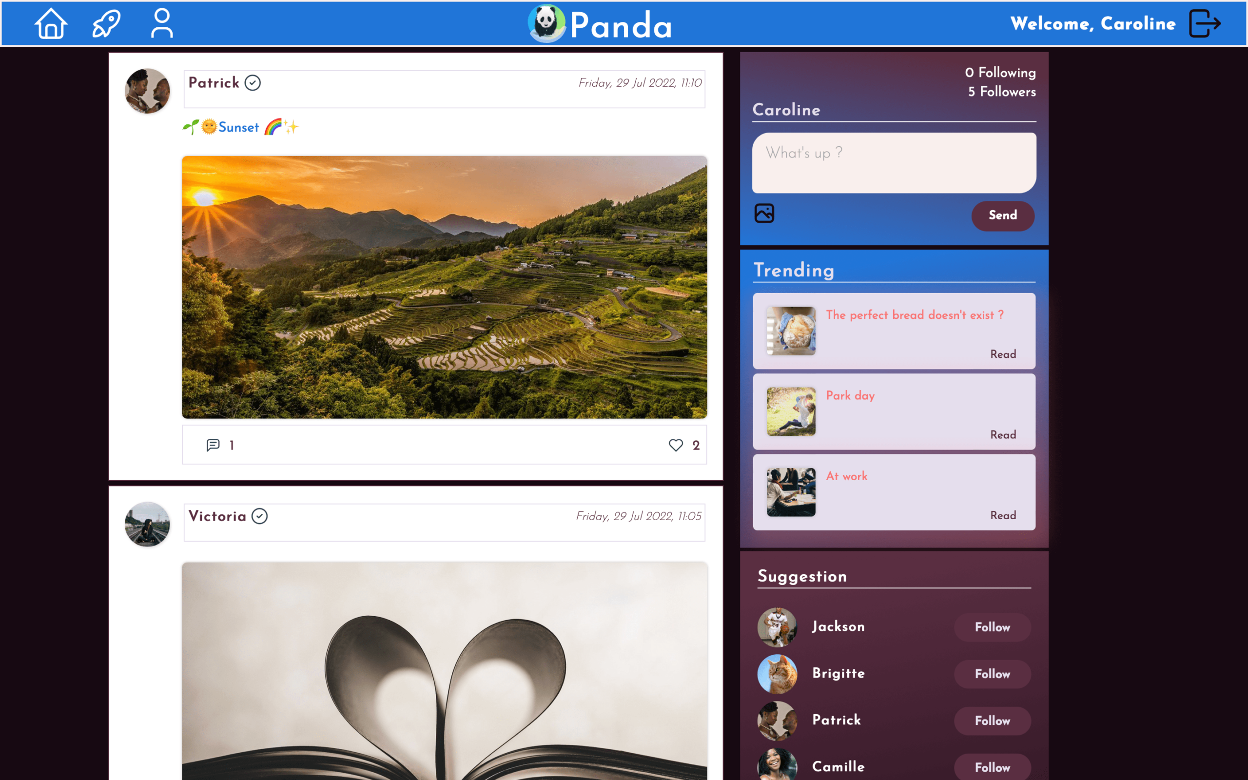 social panda