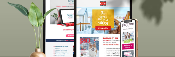 Intégration HTML Newsletters – Emailing – Landing Page
