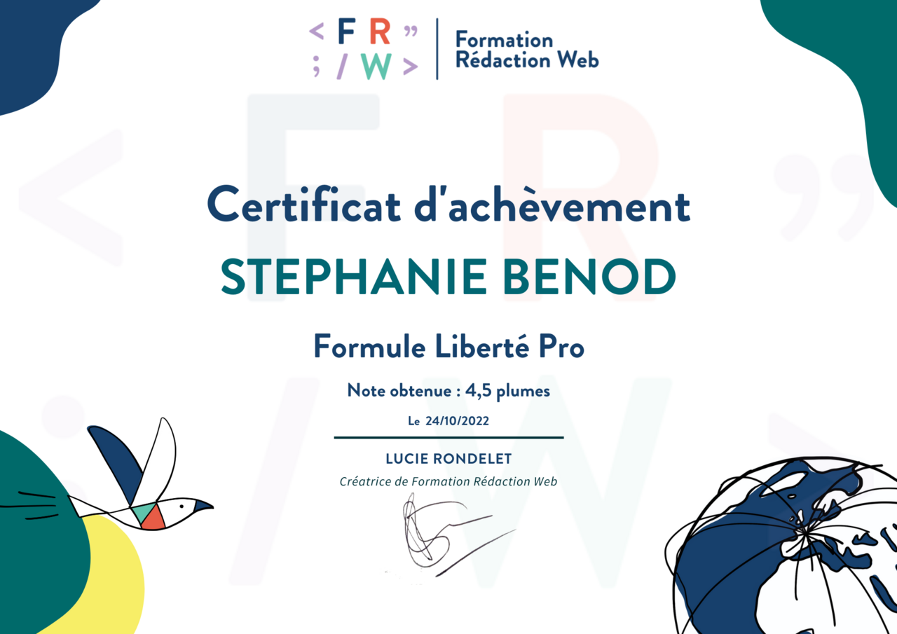 certificat